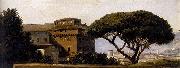 Pierre-Henri de Valenciennes View of the Convent of Ara Coeli with Pines oil painting